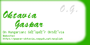 oktavia gaspar business card